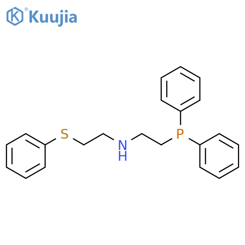 N-[2-(Diphenylphosphino)ethyl]-2-(phenylthio)-ethanamine structure