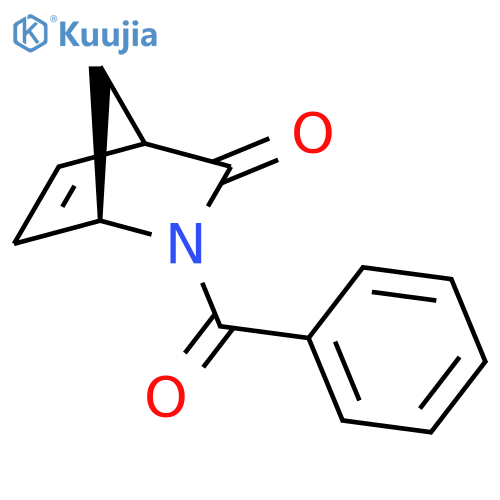 2-Azabicyclo[2.2.1]hept-5-en-3-one, 2-benzoyl-, (1R)- structure