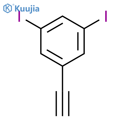 BENZENE, 1-ETHYNYL-3,5-DIIODO- structure