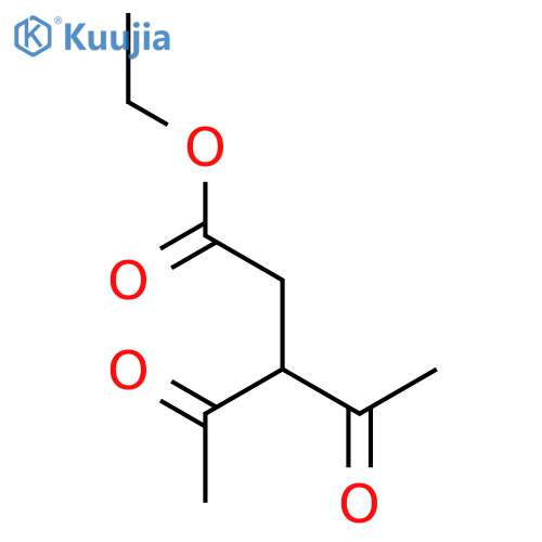 Ethyl 3-acetyl-4-oxopentanoate structure