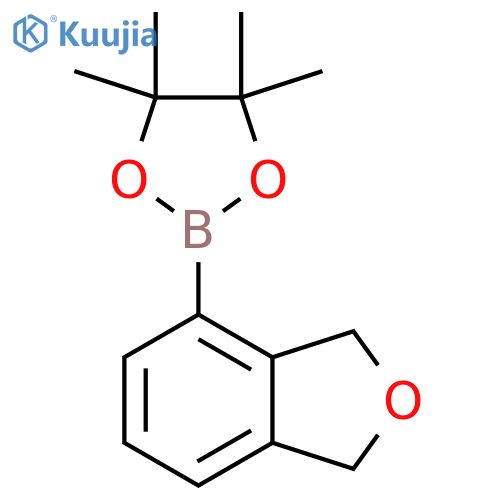 2-(1,3-Dihydroisobenzofuran-4-yl)-4,4,5,5-tetramethyl-1,3,2-dioxaborolane structure