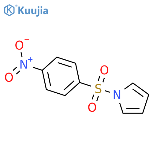 1-[(4-nitrophenyl)sulfonyl]-1H-pyrrole structure