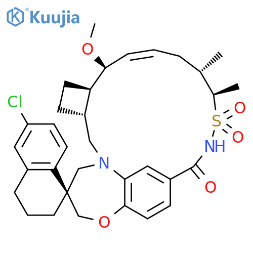 Tapotoclax structure