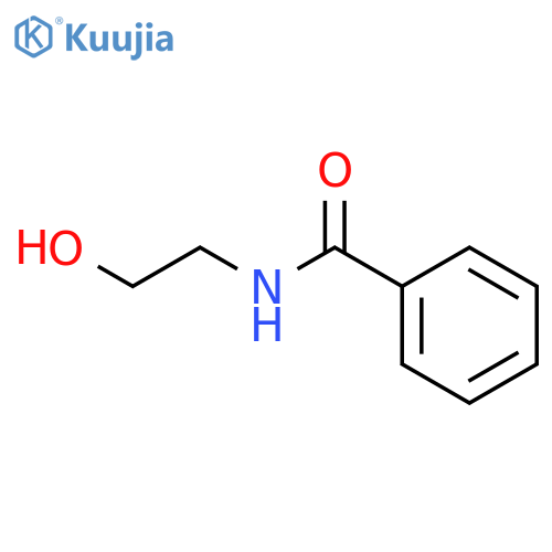 N-(2-hydroxyethyl)benzamide structure