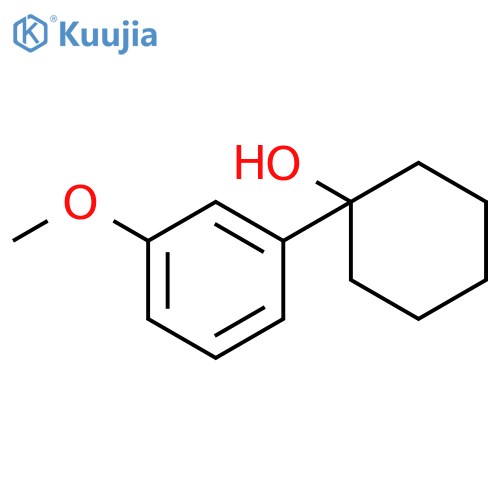 1-(3-Methoxyphenyl)cyclohexanol structure