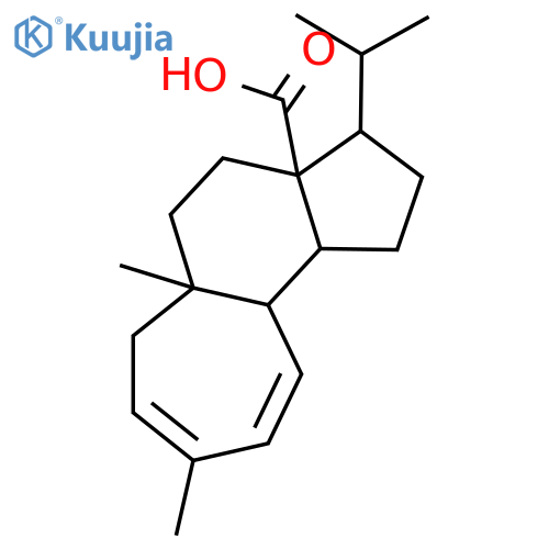 Mulin-11,13-dien-20-oic acid structure