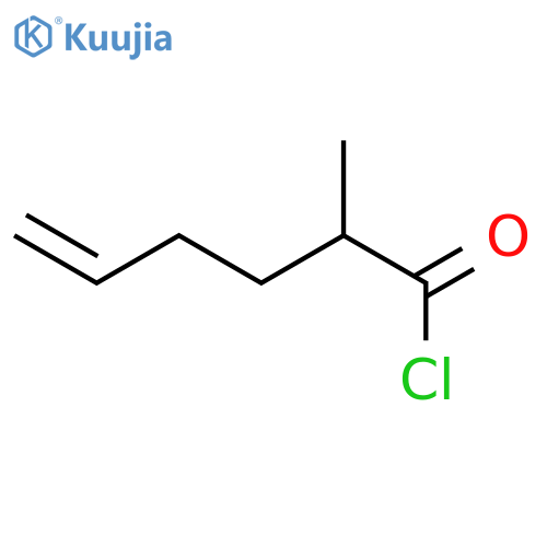 5-Hexenoyl chloride, 2-methyl- structure