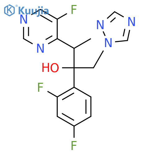 (±)-Voriconazole structure