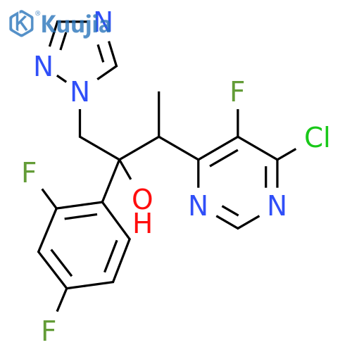 rac-6-Chloro Voriconazole structure