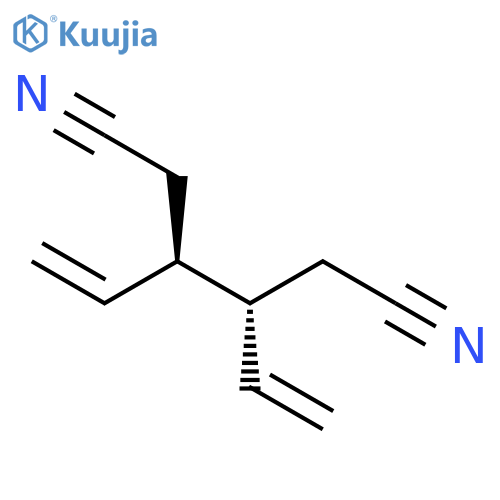 Hexanedinitrile, 3,4-diethenyl-, (R*,R*)- structure