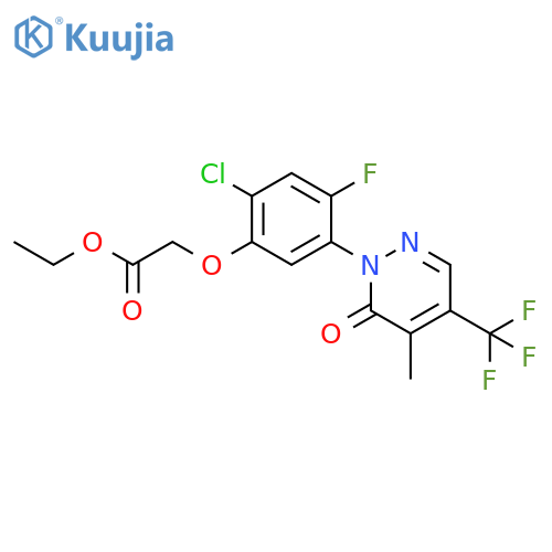 Flufenpyr-ethyl structure