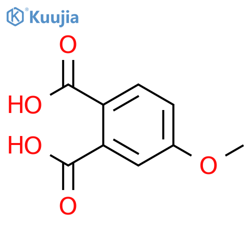 4-methoxybenzene-1,2-dicarboxylic acid structure