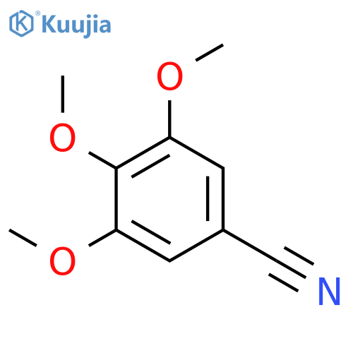 3,4,5-Trimethoxybenzonitrile structure