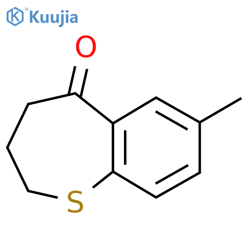 7-Methyl-3,4-dihydro-1-benzothiepin-5(2H)-one structure