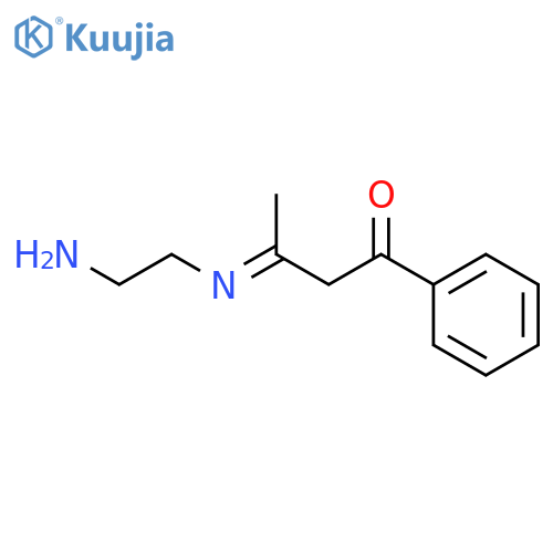 1-Butanone, 3-[(2-aminoethyl)imino]-1-phenyl- structure