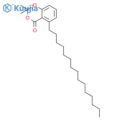 4H-1,3-BENZODIOXIN-4-ONE, 2,2-DIMETHYL-5-PENTADECYL- structure