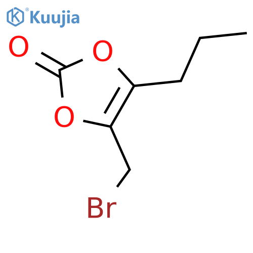 1,3-Dioxol-2-one, 4-(bromomethyl)-5-propyl- structure