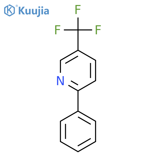2-Phenyl-5-(trifluoromethyl)pyridine structure