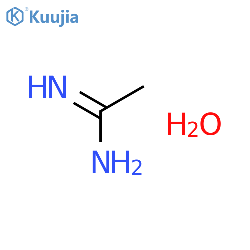 Ethanimidamide, monohydrate structure