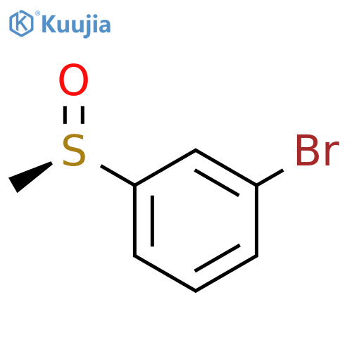 3-Bromophenylmethylsulfoxide structure