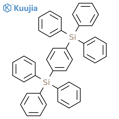 Benzene,1,4-bis(triphenylsilyl)- structure