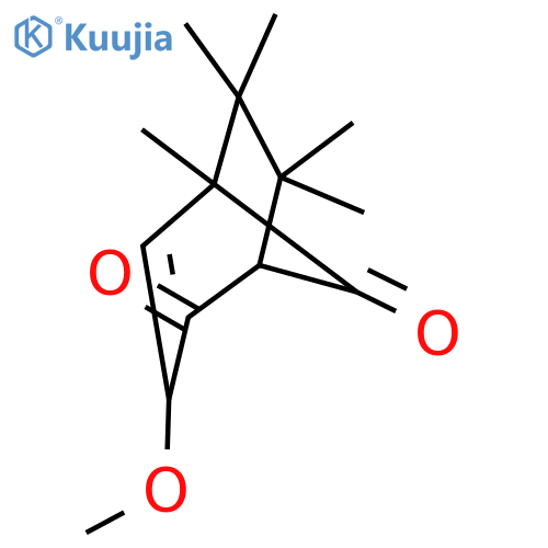 Bicyclo[3.2.1]oct-3-ene-2,8-dione, 3-methoxy-5,6,6,7,7-pentamethyl- structure