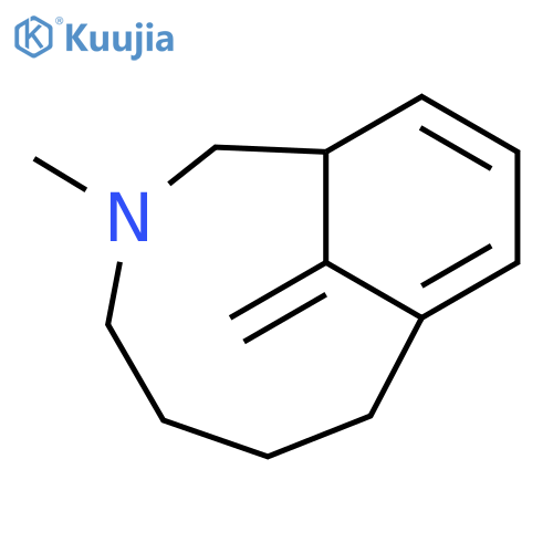 3-Azabicyclo[6.3.1]dodeca-8,10-diene, 3-methyl-12-methylene- structure