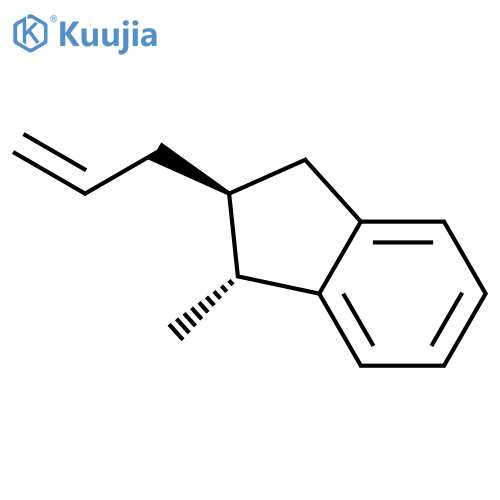 1H-Indene, 2,3-dihydro-1-methyl-2-(2-propenyl)-, (1R,2S)-rel- structure
