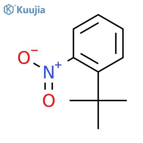 1-tert-Butyl-2-nitrobenzene structure