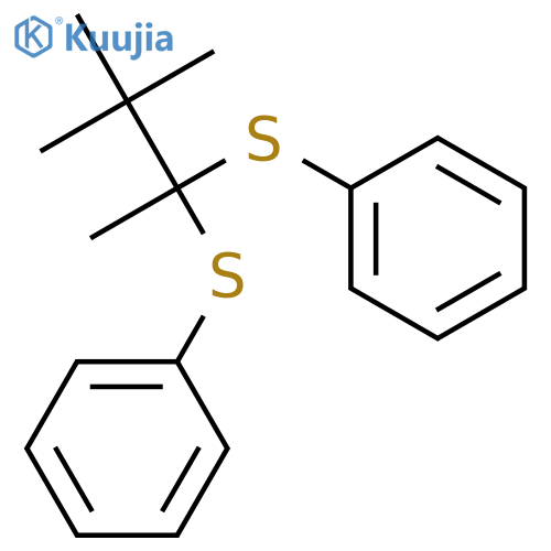 BENZENE, [(1,2,2-TRIMETHYLPROPYLIDENE)BIS(THIO)]BIS- structure