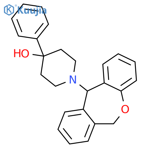 4-PIPERIDINOL, 1-(6,11-DIHYDRODIBENZ[B,E]OXEPIN-11-YL)-4-PHENYL- structure