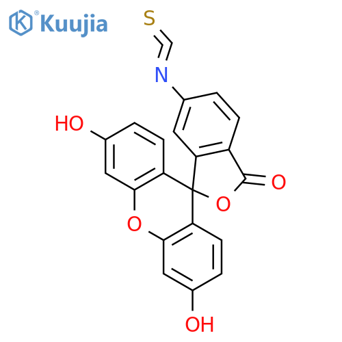 Fluorescein-6-isothiocyanate structure