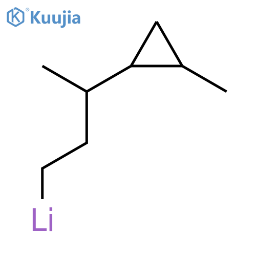 Lithium, [3-(2-methylcyclopropyl)butyl]- structure