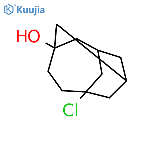 Tricyclo[4.3.1.13,8]undecan-3-ol, 6-chloro- structure