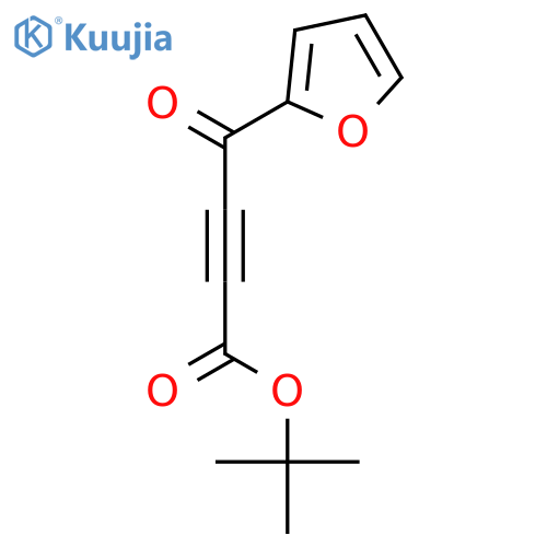 2-BUTYNOIC ACID, 4-(2-FURANYL)-4-OXO-, 1,1-DIMETHYLETHYL ESTER structure