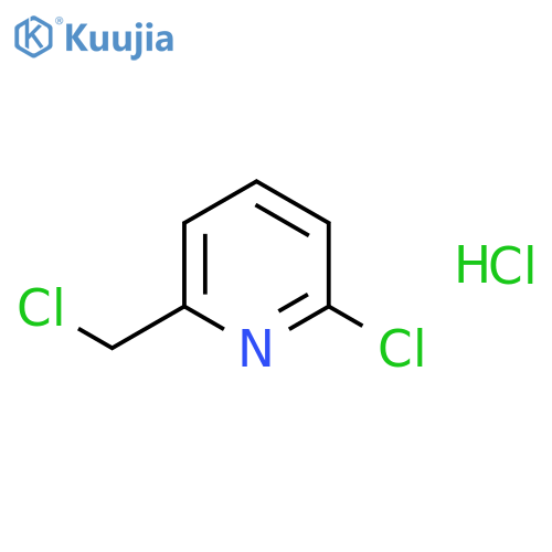 Pyridine, 2-chloro-6-(chloromethyl)-, hydrochloride structure