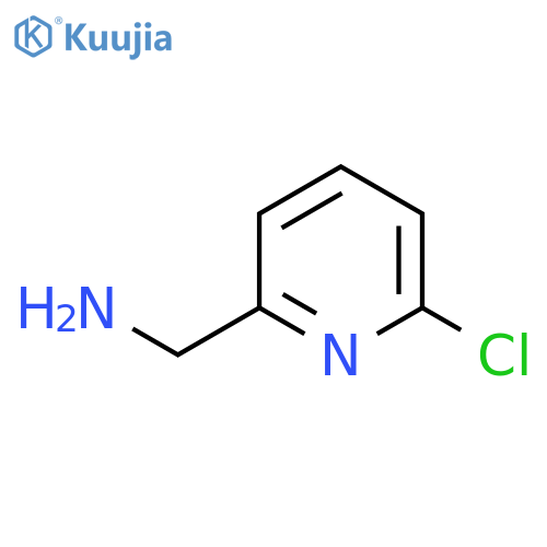 (6-chloropyridin-2-yl)methanamine structure