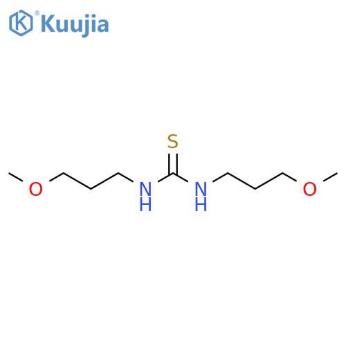 Thiourea, N,N'-bis(3-methoxypropyl)- structure