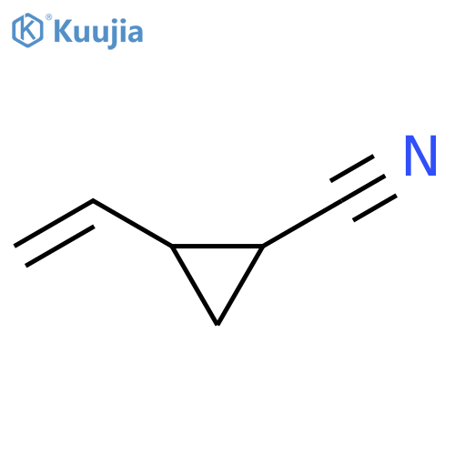 2-ethenylcyclopropane-1-carbonitrile structure