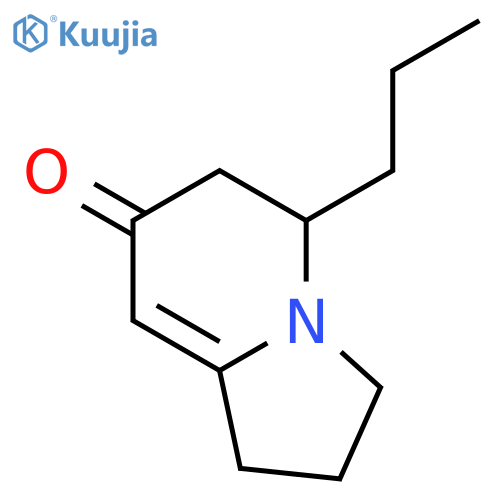 7(1H)-Indolizinone, 2,3,5,6-tetrahydro-5-propyl- structure