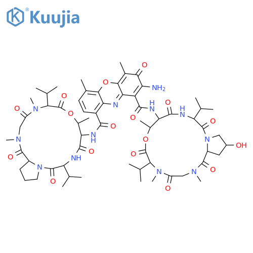 ACTINOMYCIN XOA structure