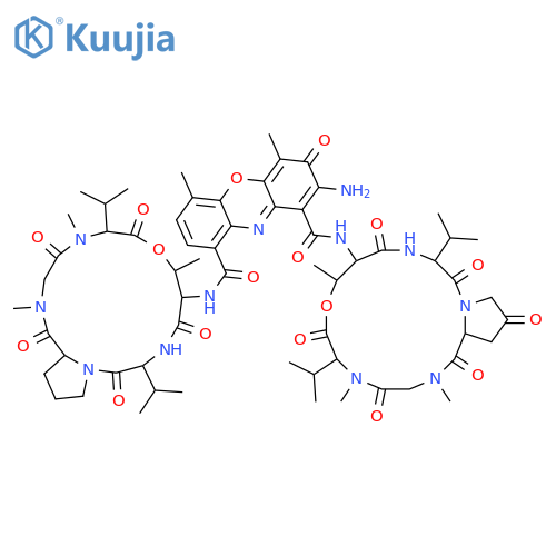 Actinomycin V (8CI,9CI) structure