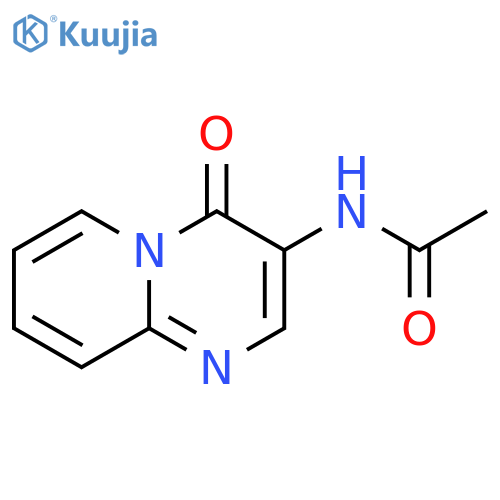 Acetamide, N-(4-oxo-4H-pyrido[1,2-a]pyrimidin-3-yl)- structure