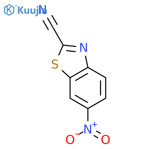 6-Nitrobenzodthiazole-2-carbonitrile structure