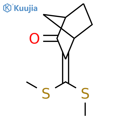 3-[Bis(methylsulfanyl)methylidene]bicyclo[2.2.1]heptan-2-one structure