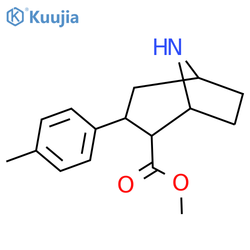 1R-(exo,exo)-3-(4-Methylphenyl)-8-azabicyclo3.2.1octane-2-carboxylic Acid Methyl Ester structure