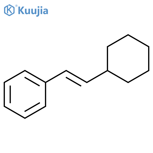 Benzene, [(1E)-2-cyclohexylethenyl]- structure