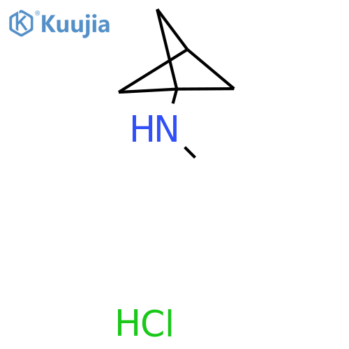 N-methylbicyclo[1.1.1]pentan-1-amine hydrochloride structure