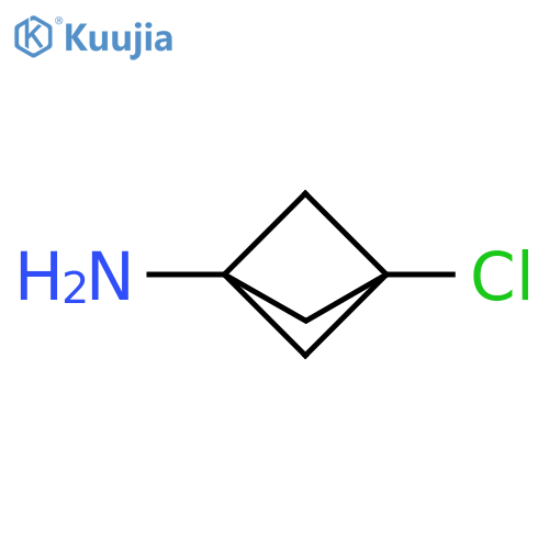 3-chlorobicyclo[1.1.1]pentan-1-amine structure