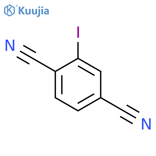 2-iodo-terephthalonitrile structure